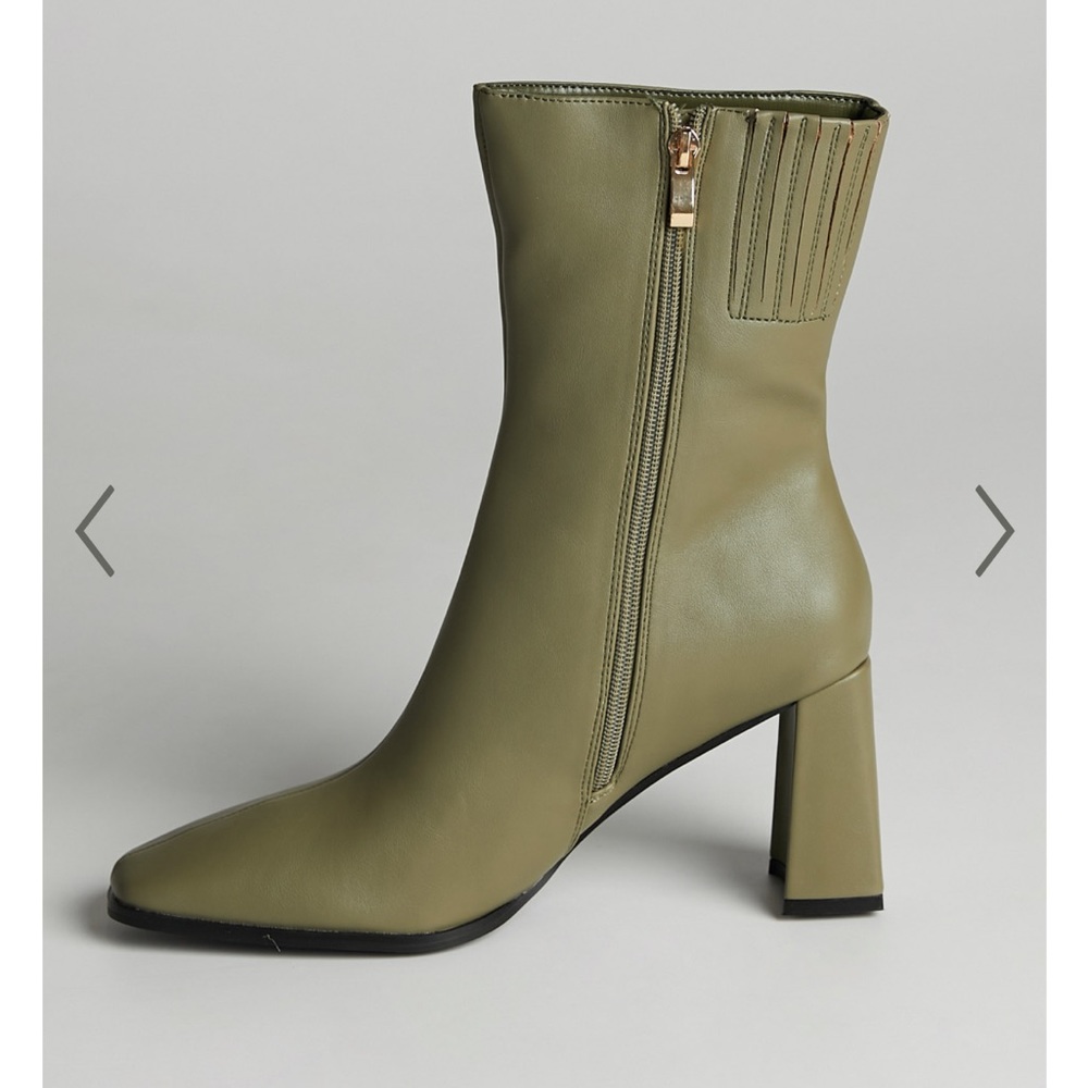 Billini army green boots